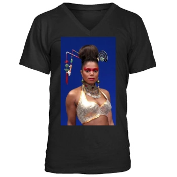 Janet Jackson Men's V-Neck T-Shirt