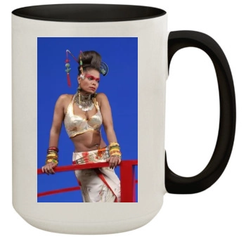 Janet Jackson 15oz Colored Inner & Handle Mug