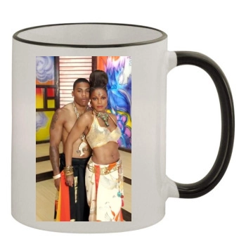 Janet Jackson 11oz Colored Rim & Handle Mug