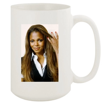 Janet Jackson 15oz White Mug