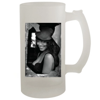 Janet Jackson 16oz Frosted Beer Stein