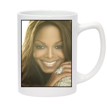 Janet Jackson 14oz White Statesman Mug