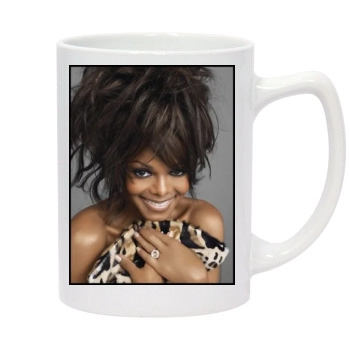 Janet Jackson 14oz White Statesman Mug