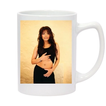 Janet Jackson 14oz White Statesman Mug