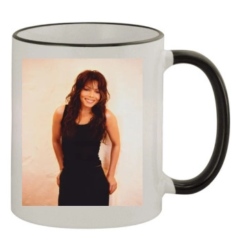 Janet Jackson 11oz Colored Rim & Handle Mug