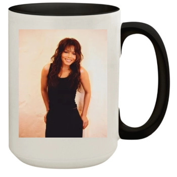 Janet Jackson 15oz Colored Inner & Handle Mug