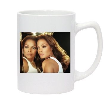 Janet Jackson 14oz White Statesman Mug