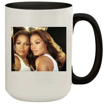 Janet Jackson 15oz Colored Inner & Handle Mug