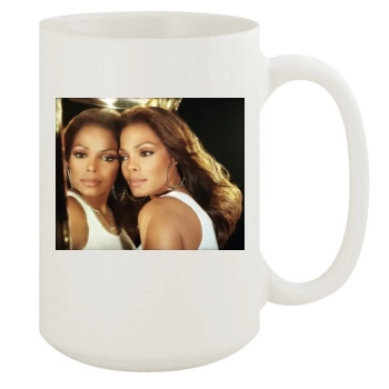 Janet Jackson 15oz White Mug