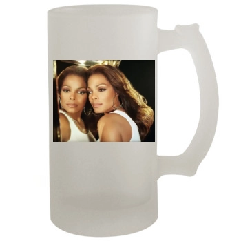 Janet Jackson 16oz Frosted Beer Stein