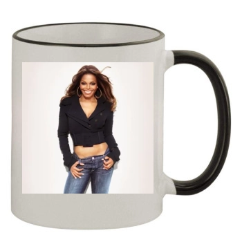 Janet Jackson 11oz Colored Rim & Handle Mug