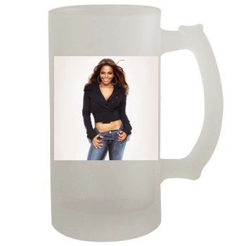 Janet Jackson 16oz Frosted Beer Stein