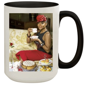 Janet Jackson 15oz Colored Inner & Handle Mug