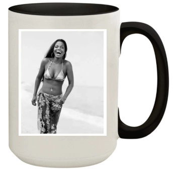 Janet Jackson 15oz Colored Inner & Handle Mug