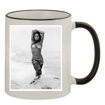 Janet Jackson 11oz Colored Rim & Handle Mug