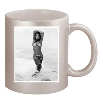 Janet Jackson 11oz Metallic Silver Mug