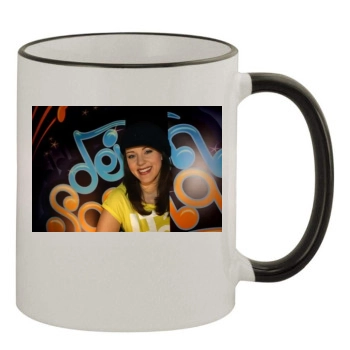 Jasmin Wagner 11oz Colored Rim & Handle Mug