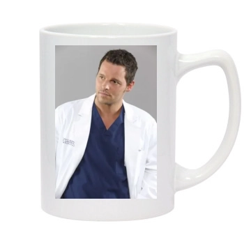 Justin Chambers 14oz White Statesman Mug