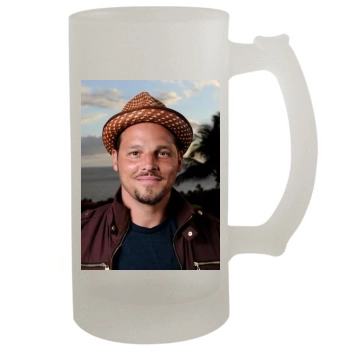 Justin Chambers 16oz Frosted Beer Stein