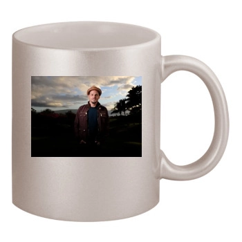 Justin Chambers 11oz Metallic Silver Mug