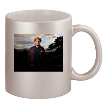 Justin Chambers 11oz Metallic Silver Mug