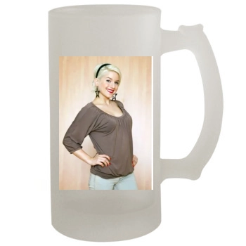 Jeanette Biedermann 16oz Frosted Beer Stein