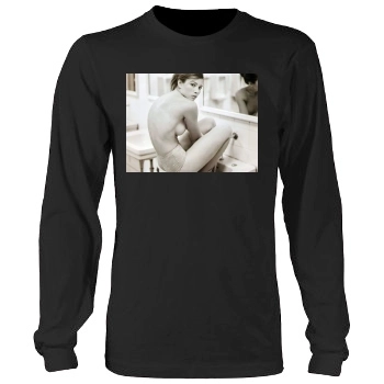 Jessica Biel Men's Heavy Long Sleeve TShirt