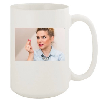 Jeanette Biedermann 15oz White Mug