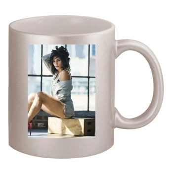 Jenna Dewan 11oz Metallic Silver Mug