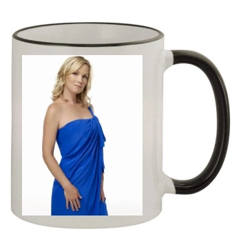 Jennie Garth 11oz Colored Rim & Handle Mug