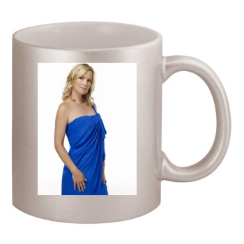 Jennie Garth 11oz Metallic Silver Mug