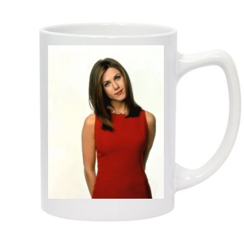 Jennifer Aniston 14oz White Statesman Mug