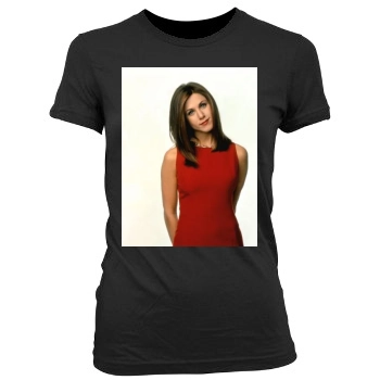 Jennifer Aniston Women's Junior Cut Crewneck T-Shirt