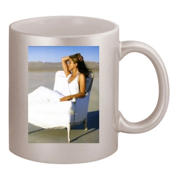 Jennifer Aniston 11oz Metallic Silver Mug