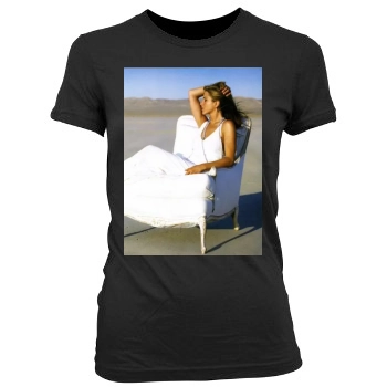 Jennifer Aniston Women's Junior Cut Crewneck T-Shirt