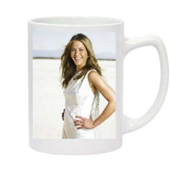 Jennifer Aniston 14oz White Statesman Mug