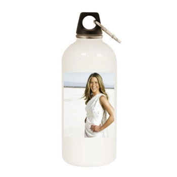 Jennifer Aniston White Water Bottle With Carabiner