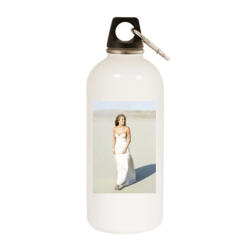 Jennifer Aniston White Water Bottle With Carabiner