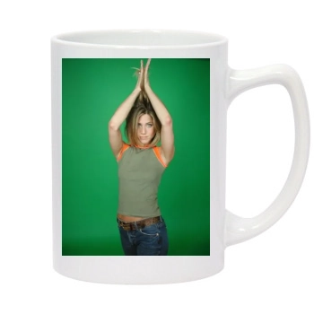 Jennifer Aniston 14oz White Statesman Mug