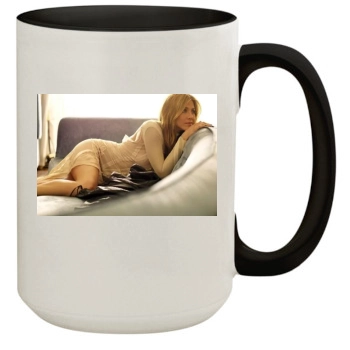 Jennifer Aniston 15oz Colored Inner & Handle Mug