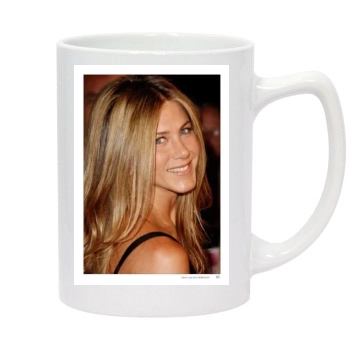 Jennifer Aniston 14oz White Statesman Mug