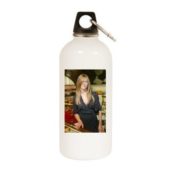 Jennifer Aniston White Water Bottle With Carabiner