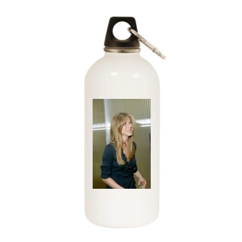 Jennifer Aniston White Water Bottle With Carabiner