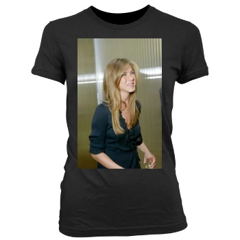 Jennifer Aniston Women's Junior Cut Crewneck T-Shirt