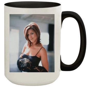 Jennifer Aniston 15oz Colored Inner & Handle Mug