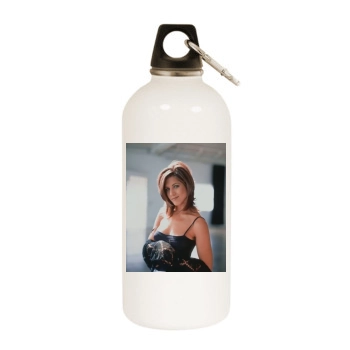 Jennifer Aniston White Water Bottle With Carabiner