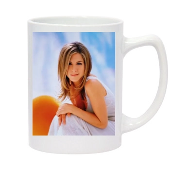 Jennifer Aniston 14oz White Statesman Mug