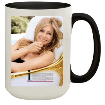 Jennifer Aniston 15oz Colored Inner & Handle Mug