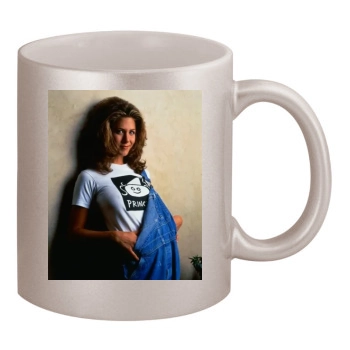 Jennifer Aniston 11oz Metallic Silver Mug