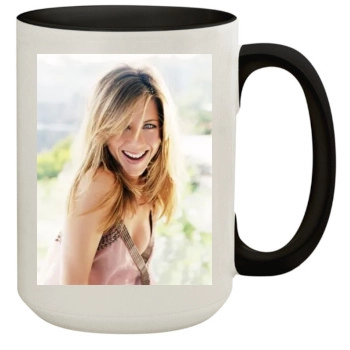 Jennifer Aniston 15oz Colored Inner & Handle Mug